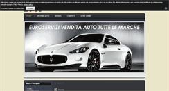 Desktop Screenshot of euroserviziauto.it